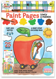 Bright Stripes Paint Pages: Richard Scarry Lowly and Friends