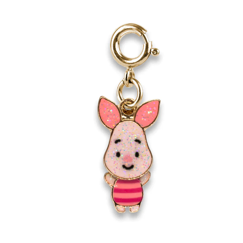Charm It Disney Gold Swivel Piglet Charm