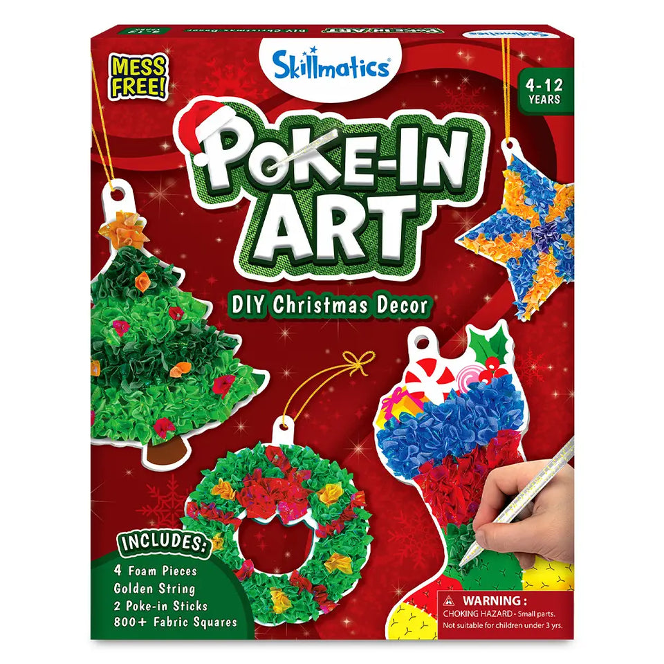Skillmatics® Poke In Art: Christmas