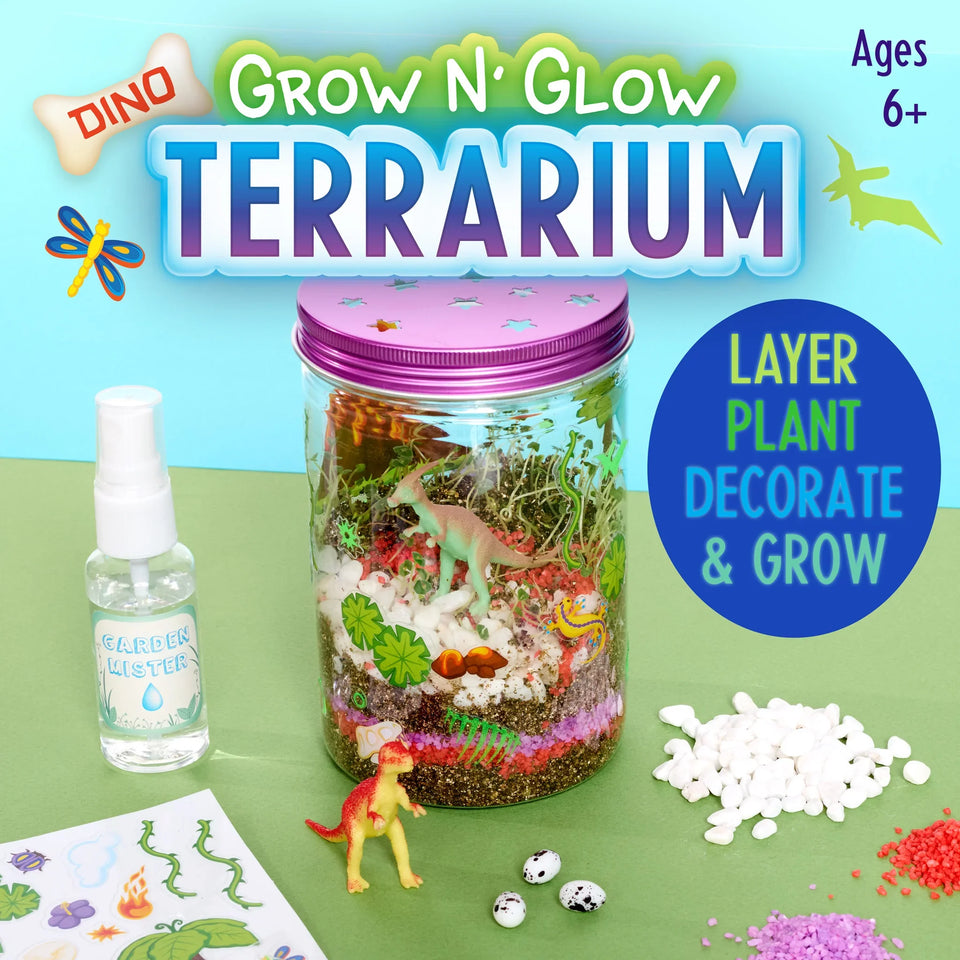 Creativity for Kids: Grow N' Glow Dino Terrarium