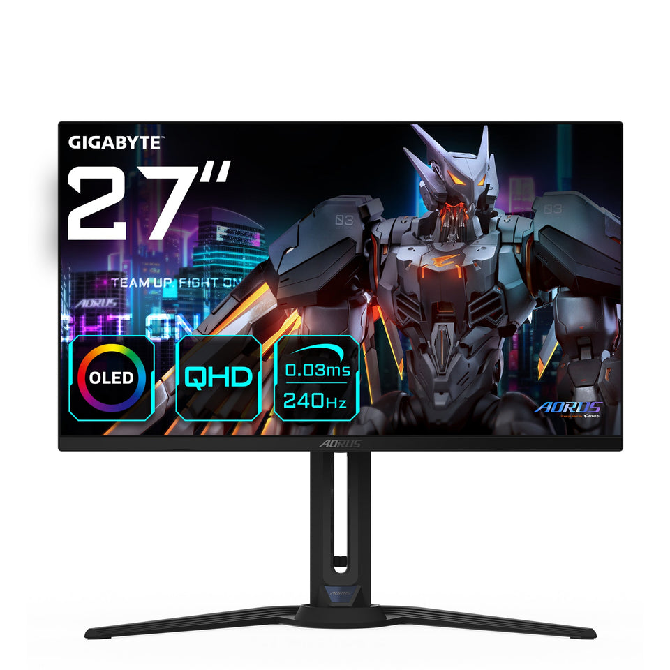 27 Gigabyte AORUS FO27Q2 1440p 240Hz QD-OLED Gaming Monitor