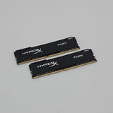 16GB DDR4 RAM HyperX Kingston Fury 3200MHz. 2x8GB Memory Black