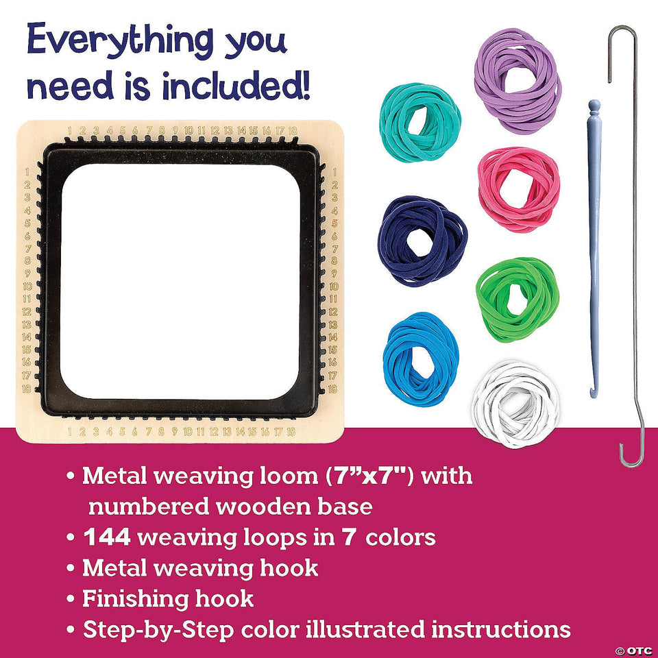 Make Your Own Potholder Weaving Loom Kit