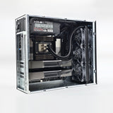 2x RTX 5090. AMD Ryzen Threadripper PRO 9975WX. 256GB DDR5 RAM. Custom High End Liquid Cooled AMD/NVIDIA Workstation PC for AI. LLM. ML