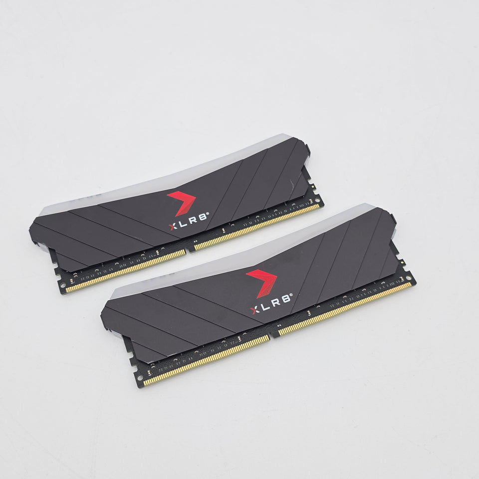 32GB PNY XLR8 RGB DDR4 RAM. 3200MHz. CL16-18-18-36. 2x16GB Sticks